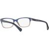 imageCoach Womens Hc6089 Rectangular Prescription Eyewear FramesBlue Beige Glitter GradientDemo Lens