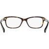imageCoach Womens Hc6089 Rectangular Prescription Eyewear FramesDark TortoiseDemo Lens