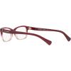 imageCoach Womens Hc6089 Rectangular Prescription Eyewear FramesRed Beige GradientDemo Lens