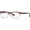 imageCoach Womens Hc6089 Rectangular Prescription Eyewear FramesTransparent Purple GradientDemo Lens