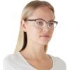 imageCoach Womens Hc6089 Rectangular Prescription Eyewear FramesTransparent Purple GradientDemo Lens