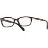imageCoach Womens Hc6174 Rectangular Prescription Eyewear FramesDark TortoiseDemo Lens