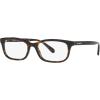 imageCoach Womens Hc6174 Rectangular Prescription Eyewear FramesDark TortoiseDemo Lens