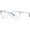 imageCoach Womens Hc6176 Rectangular Prescription Eyewear FramesGradient Transparent BlueDemo Lens