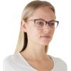 imageCoach Womens Hc6176 Rectangular Prescription Eyewear FramesRose Tortoise GradientDemo Lens