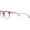imageCoach Womens Hc6176 Rectangular Prescription Eyewear FramesRose Tortoise GradientDemo Lens