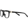 imageCoach Womens Hc6194u Universal Fit Square Prescription Eyewear FramesBlackDemo Lens