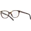 imageCoach Womens Hc6194u Universal Fit Square Prescription Eyewear FramesDark TortoiseDemo Lens