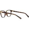imageCoach Womens Hc6194u Universal Fit Square Prescription Eyewear FramesDark TortoiseDemo Lens