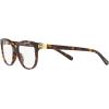 imageCoach Womens Hc6194u Universal Fit Square Prescription Eyewear FramesDark TortoiseDemo Lens