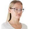 imageCoach Womens Hc6194u Universal Fit Square Prescription Eyewear FramesGrey Gradient Signature CDemo Lens