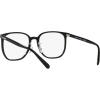 imageCoach Womens Hc6215d Square Prescription Eyewear FramesBlackDemo Lens