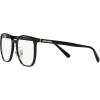 imageCoach Womens Hc6215d Square Prescription Eyewear FramesBlackDemo Lens