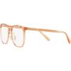 imageCoach Womens Hc6215d Square Prescription Eyewear FramesTransparent BrownDemo Lens