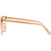 imageCoach Womens Hc6215d Square Prescription Eyewear FramesTransparent BrownDemo Lens
