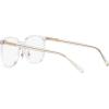 imageCoach Womens Hc6215d Square Prescription Eyewear FramesTransparent ClearDemo Lens
