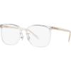 imageCoach Womens Hc6215d Square Prescription Eyewear FramesTransparent ClearDemo Lens