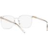 imageCoach Womens Hc6215d Square Prescription Eyewear FramesTransparent ClearDemo Lens