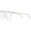 imageCoach Womens Hc6215d Square Prescription Eyewear FramesTransparent ClearDemo Lens