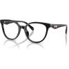 imageCoach Womens Hc6259u Universal Fit Square Prescription Eyewear FramesBlackDemo Lens