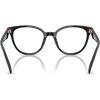 imageCoach Womens Hc6259u Universal Fit Square Prescription Eyewear FramesBlackDemo Lens