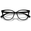 imageCoach Womens Hc6260f Low Bridge Fit Square Prescription Eyewear FramesBlackDemo Lens
