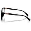 imageCoach Womens Hc6260f Low Bridge Fit Square Prescription Eyewear FramesBlackDemo Lens
