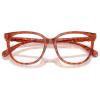 imageCoach Womens Hc6260f Low Bridge Fit Square Prescription Eyewear FramesCaramel TortoiseDemo Lens
