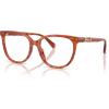 imageCoach Womens Hc6260f Low Bridge Fit Square Prescription Eyewear FramesCaramel TortoiseDemo Lens