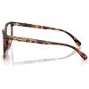 imageCoach Womens Hc6260f Low Bridge Fit Square Prescription Eyewear FramesPeach TortoiseDemo Lens