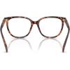 imageCoach Womens Hc6260f Low Bridge Fit Square Prescription Eyewear FramesPeach TortoiseDemo Lens