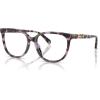 imageCoach Womens Hc6260f Low Bridge Fit Square Prescription Eyewear FramesPurple TortoiseDemo Lens