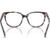 imageCoach Womens Hc6260f Low Bridge Fit Square Prescription Eyewear FramesPurple TortoiseDemo Lens