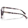 imageCoach Womens Hc6260f Low Bridge Fit Square Prescription Eyewear FramesPurple TortoiseDemo Lens