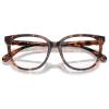 imageCoach Womens Hc6260u Universal Fit Square Prescription Eyewear FramesPeach TortoiseDemo Lens