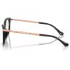 imageCoach Womens Hc6261bu Universal Fit Square Prescription Eyewear FramesBlackDemo Lens