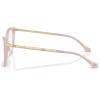 imageCoach Womens Hc6261bu Universal Fit Square Prescription Eyewear FramesMilky Petal PinkDemo Lens