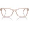 imageCOACH Womens Hc6231u Sculpted C Hardware Universal Fit Rectangular Prescription Eyewear FramesMilky PinkDemo Lens