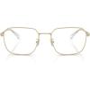 imageCoach Mens Hc5186 Square Prescription Eyewear FramesSatin Light GoldDemo Lens
