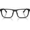 imageCoach Mens Hc6263u Universal Fit Rectangular Prescription Eyewear FramesMatte BlackDemo Lens