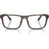 imageCoach Mens Hc6263u Universal Fit Rectangular Prescription Eyewear FramesMatte Dark TortoiseDemo Lens