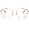 imageCoach Womens Hc5187d Round Prescription Eyewear FramesShiny Rose GoldDemo Lens