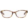 imageCoach Womens Hc6065 Rectangular Prescription Eyewear FramesLight Brown Confetti TortoiseDemo Lens