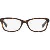 imageCoach Womens Hc6089 Rectangular Prescription Eyewear FramesDark TortoiseDemo Lens