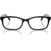 imageCoach Womens Hc6174 Rectangular Prescription Eyewear FramesBlackTransparent BlushDemo Lens