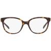 imageCoach Womens Hc6194u Universal Fit Square Prescription Eyewear FramesDark TortoiseDemo Lens