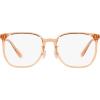 imageCoach Womens Hc6215d Square Prescription Eyewear FramesTransparent BrownDemo Lens