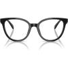 imageCoach Womens Hc6259u Universal Fit Square Prescription Eyewear FramesBlackDemo Lens