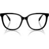imageCoach Womens Hc6260f Low Bridge Fit Square Prescription Eyewear FramesBlackDemo Lens