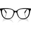 imageCoach Womens Hc6260u Universal Fit Square Prescription Eyewear FramesBlackDemo Lens